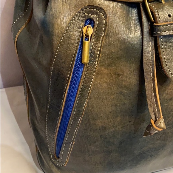 Moroccan Journey Leather Backpack - Picture 3 of 13